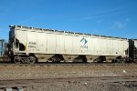 ADMX 63078, 4-Bay Center-Flow Covered Hopper on the UPRR